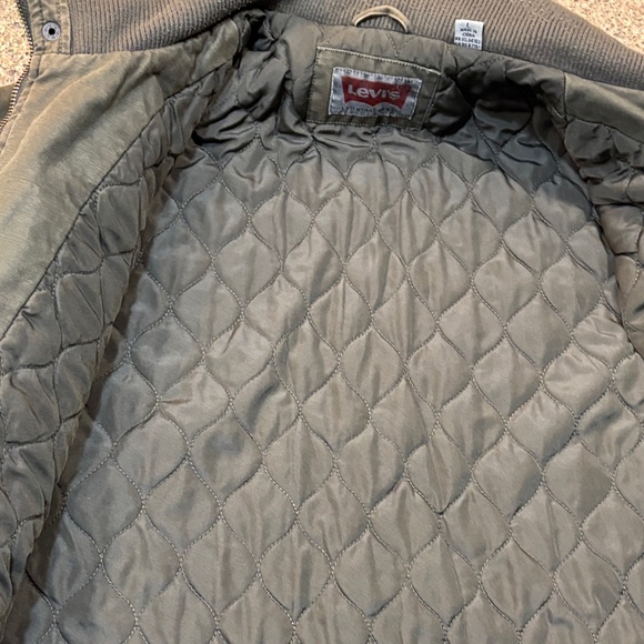 Men's Levi Dark Brown Jacket - Picture 7 of 8